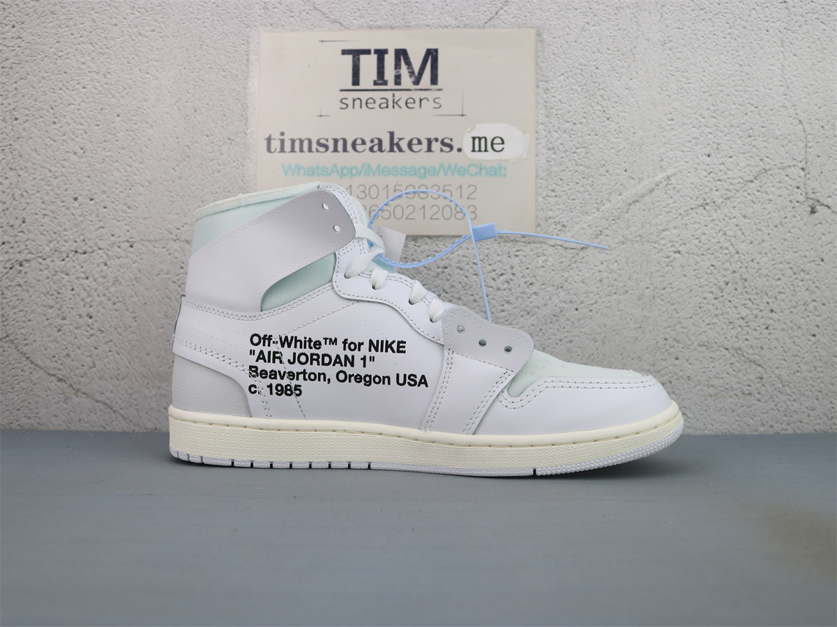 LJR Batch Off-White Air Jordan 1 White AQ0818-100
